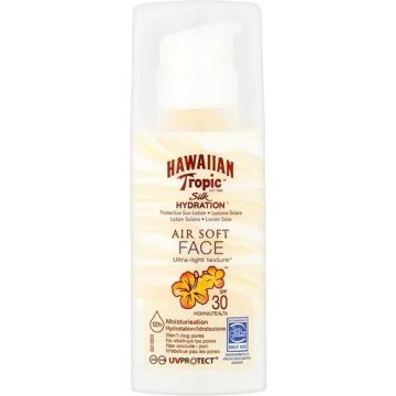 Hawaiian Tropic Silk Hydration Air Soft Face - SPF30 - 50ml - 1 stuk