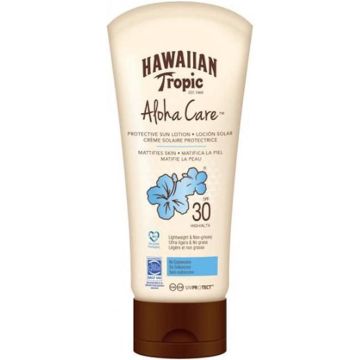 Zonnebrandlotion Hawaiian Tropic Aloha Care SPF 30 Matte afwerking (180 ml)
