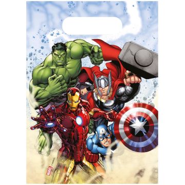 Traktatie zakje Mighty Avengers Infinity | 6 stuks