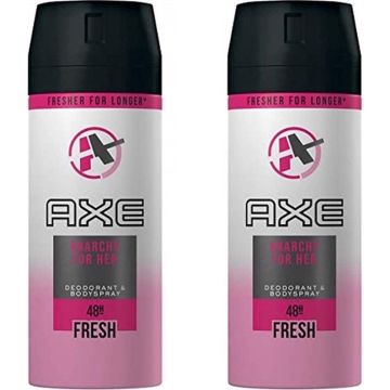 Axe Anarchy For Her - Deodorant Spray - 150 ml - 2 stuks