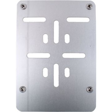 White Label Kentekenplaat-houder | Aluminium | Zwart | Kentekenplaat