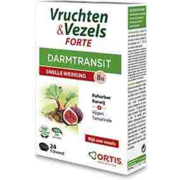 Ortis Vruchten&amp;Vezels Forte 24 tabletten