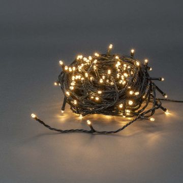 Nedis Decoratieve Verlichting - Koord - 120 LED's - Warm Wit - 9.00 m - Licht effecten: 7 - Binnen &amp; Buiten - Netvoeding