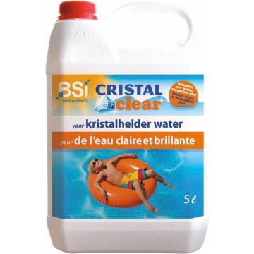 BSI - Cristal Clear - Voor Kristalhelder zwembadwater - Zwembad - Spa - 5 l