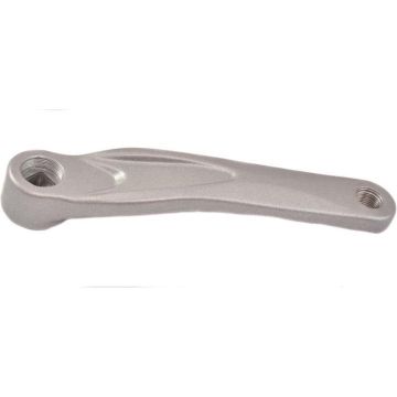 Crank links miranda alfa 1 ruit spieloos zilver 170mm - ZILVER