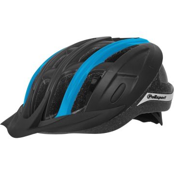 Polisport Ride In fietshelm - Maat M (54-58cm) - Blauw