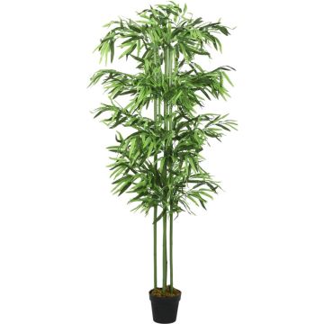 vidaXL-Kunstplant-bamboe-240-bladeren-80-cm-groen