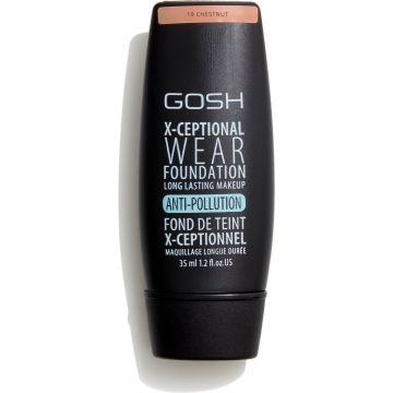 Gosh - X-Ceptional Wear Foundation Long Lasting Makeup Long Lasting Face Primer 19 Chestnut 35Ml