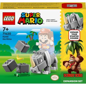 LEGO Super Mario Uitbreidingsset: Rambi de neushoorn - 71420