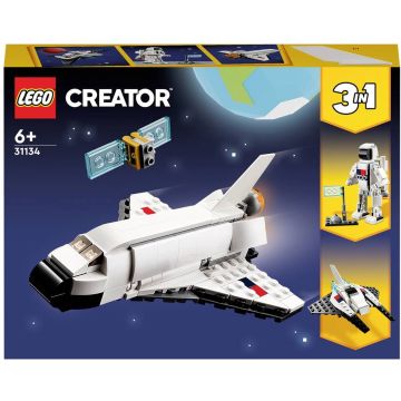 LEGO Creator 3in1 Space Shuttle Ruimteschip Set - 31134