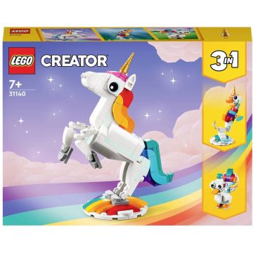 LEGO Creator 3in1 Magische Eenhoorn Speelgoed Set - 31140