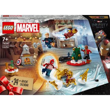 LEGO Marvel Avengers adventkalender 2023 met 24 Cadeautjes - 76267