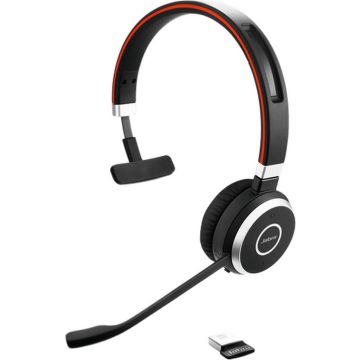 Headphones with Microphone Jabra Evolve 65 SE Black