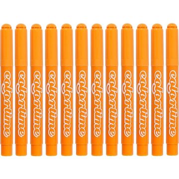 Colortime stift, 5 mm lijn, warm geel, 12 stuks