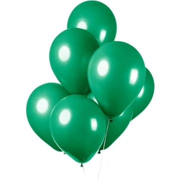 Donker groene ballonnen | 10 stuks (multi)