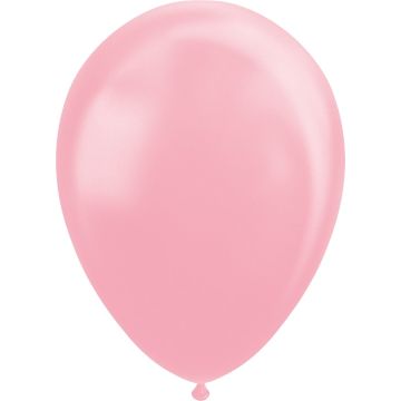 Ballonnen - Lichtroze - Metallic - 30cm - 10st.