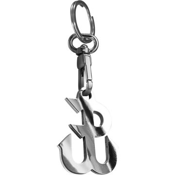 RVS sleutelhanger - 'Kotwica symbool' (Zilver)