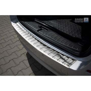 Avisa RVS Achterbumperprotector passend voor BMW 5-Serie F11 Touring 2010-2017 'Ribs'