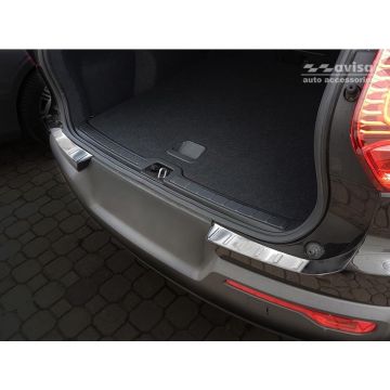 Avisa RVS Achterbumperprotector passend voor Volvo XC40 2018- 'Ribs' (2-delig)