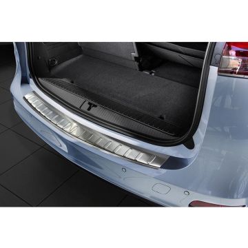 Avisa RVS Achterbumperprotector passend voor Opel Zafira C 2012- 'Ribs'