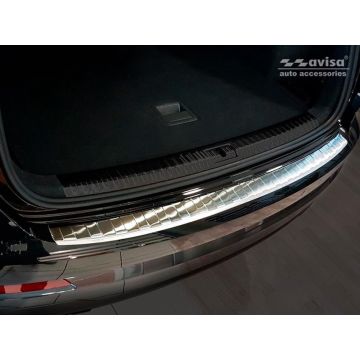 Avisa RVS Achterbumperprotector passend voor Audi Q3 II 2019- 'Ribs'