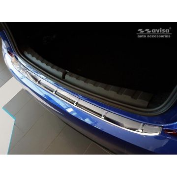 Avisa RVS Achterbumperprotector passend voor BMW 3-Serie G20 Sedan M-Pakket 2019- 'Ribs'