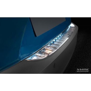 Avisa RVS Achterbumperprotector passend voor Mazda CX-3 2015- 'Ribs'