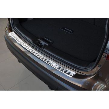 Avisa RVS Achterbumperprotector passend voor Nissan Qashqai II 2014-2017 'Ribs'