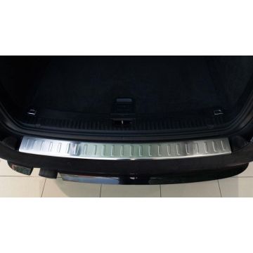 Avisa RVS Achterbumperprotector passend voor BMW 5-serie E61 Touring 2007-2010 'Ribs'