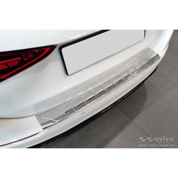 RVS Achterbumperprotector passend voor Mercedes C-Klasse W206 Kombi 2021- 'Ribs'