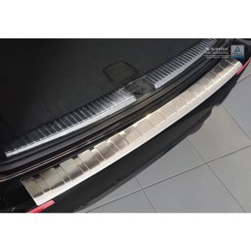 Avisa RVS Achterbumperprotector passend voor Mercedes E-Klasse W213 Kombi 2016- 'Ribs'