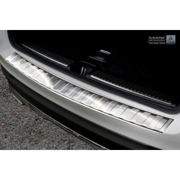 Avisa RVS Achterbumperprotector passend voor Mercedes GLC 2015- 'Ribs'