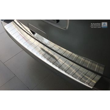 Avisa RVS Achterbumperprotector passend voor Citroën Spacetourer / Peugeot Traveller / Toyota Proace Verso 2016- / Opel Vivaro 2019- 'Ribs'