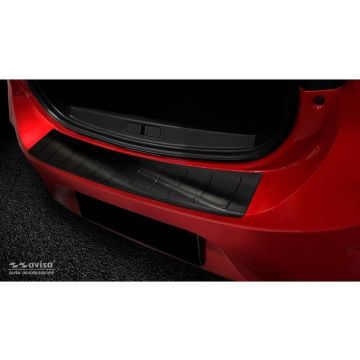 Avisa Zwart RVS Achterbumperprotector passend voor Mitsubishi ASX Facelift 2019- 'Ribs'