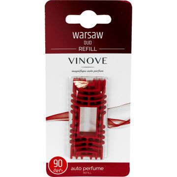 Vinove – Autoparfum – Car Airfreshner – Navulling Warsaw - Navulling Luchtverfrisser