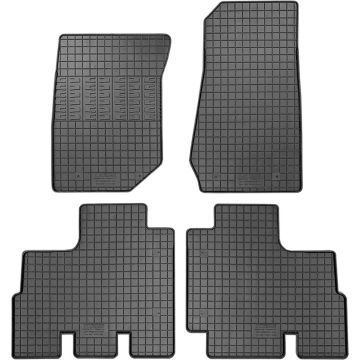 Rubber matten passend voor Jeep Wrangler III (JK) 2007-2018 (4-delig montagesysteem)