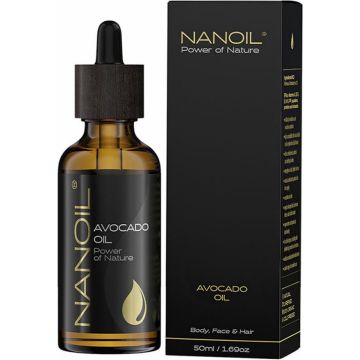 Gezichtsolie Nanoil Power Of Nature Avocado-olie (50 ml)