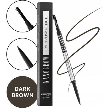 Nanobrow - Dark Brown Eyebrow Pencil