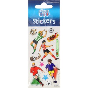 Stickervel Voetbal