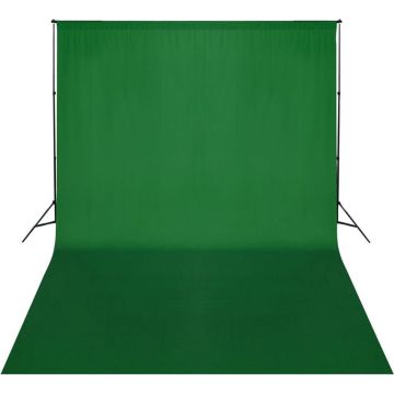 Achtergrondondersteuningssysteem 500x300 cm groen