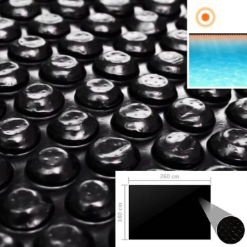 Zwembadhoes 260x160 cm PE zwart
