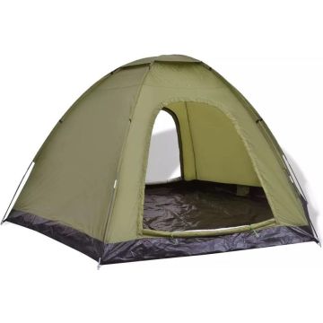 Tent 6 personen groen