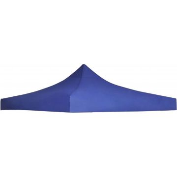 Partytentdak - 100% polyester - Blauw - 3x3 m