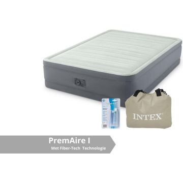 Intex PremAire I Luchtbed - Twijfelaar - 137x191x46 cm