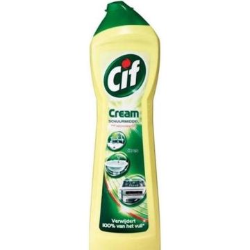 Cif Cream Citrus Schuurmiddel – 8 x 500 ml