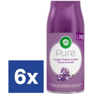 Air Wick Freshmatic Navulling Paarse Lavendel (Voordeelverpakking) - 6 x 250 ml