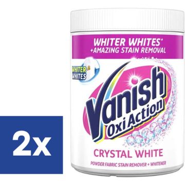 Vanish Oxi Action Crystal White Poeder - 2 x 940 g