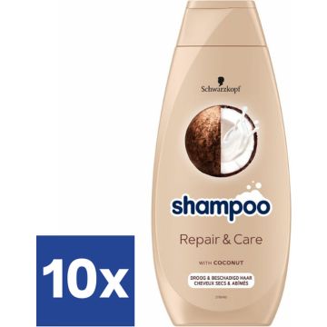 Schwarzkopf Repair &amp; Care Shampoo - 10 x 400 ml