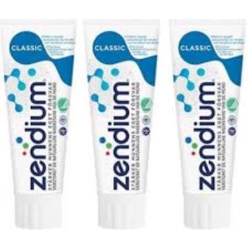 3x Zendium Tandpasta Classic 75 ml