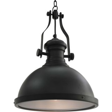 VidaLife Plafondlamp rond E27 zwart